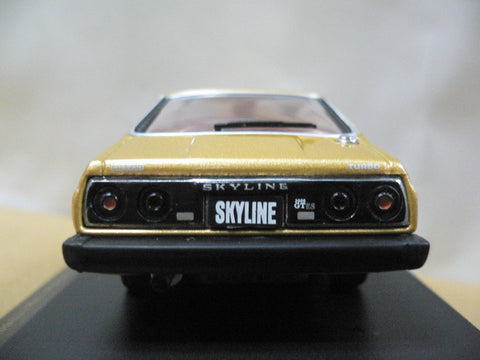 DISM 1/43 NISSAN SKYLINE HT 2000 GT-E.S 1980 GOLDEN KHGC211 (07864) (PIU120)