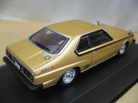 DISM 1/43 NISSAN SKYLINE HT 2000 GT-E.S 1980 GOLDEN KHGC211 (07864) (PIU120)