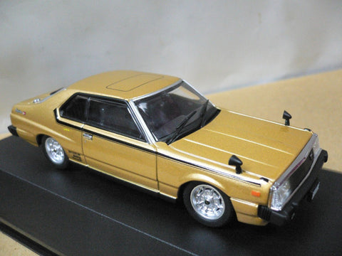 DISM 1/43 NISSAN SKYLINE HT 2000 GT-E.S 1980 GOLDEN KHGC211 (07864) (PIU120)