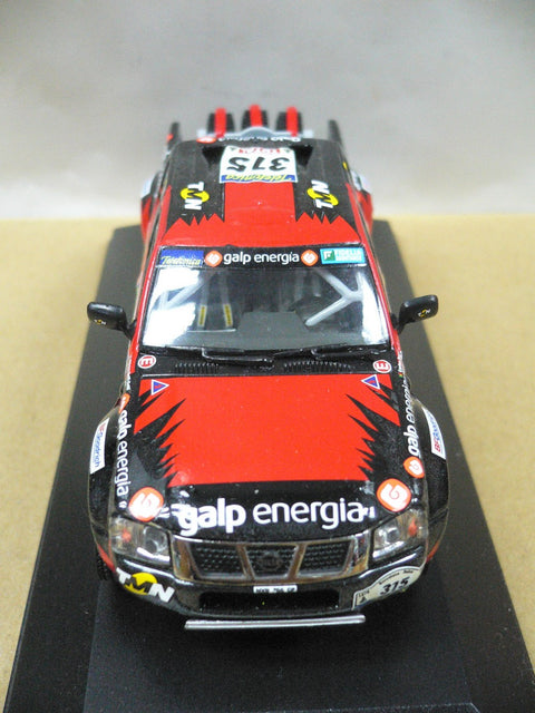 JCOLLECTION 1/43 NISSAN NAVARA PICK UP PARIS DAKAR 2005 RED #315 (MNP210) (01001) (PIU75)