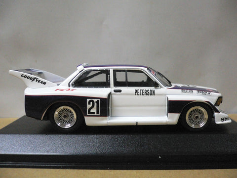 MINICHAMPS 1/43 BMW 320i Grp.5 R.PETERSON DRM 1977 #21 (400 772321) (07184) (PIU131)