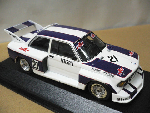 MINICHAMPS 1/43 BMW 320i Grp.5 R.PETERSON DRM 1977 #21 (400 772321) (07184) (PIU131)