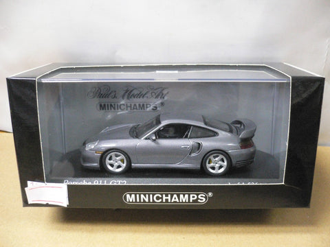 MINICHAMPS 1/43 PORSCHE 911 GT2 2001 GREY (430 060122) (05049) (PIU105)