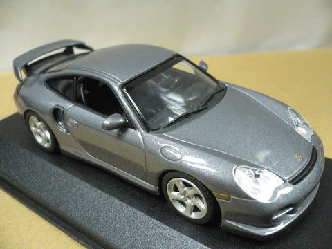 MINICHAMPS 1/43 PORSCHE 911 GT2 2001 GREY (430 060122) (05049) (PIU105)