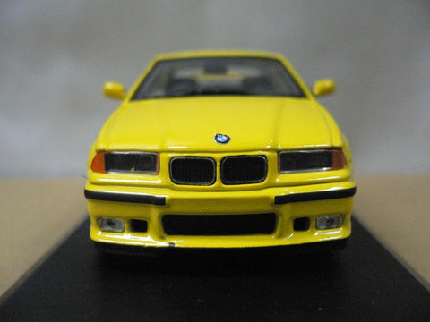 MINICHAMPS 1/43 BMW 318is 1994 YELLOW (430 024300) (01634) (WKG)