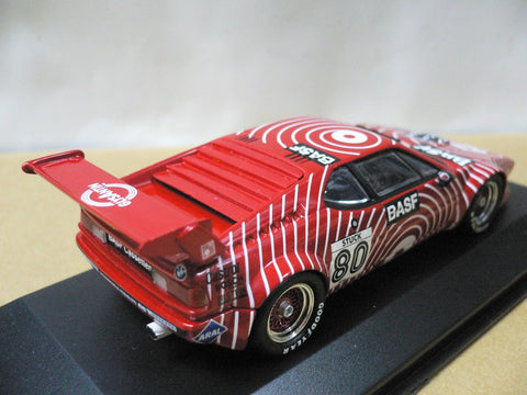 MINICHAMPS 1/43 BMW M1 PROCAR GS TEAM BASF H.J. STUCK 1980 #80 (430 802590) (04664) (PIU101)
