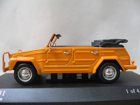 MINICHAMPS 1/43 VW 181 Kuebelwagen 1969-79 ORANGE (430 050030) (03665) (PIU112)