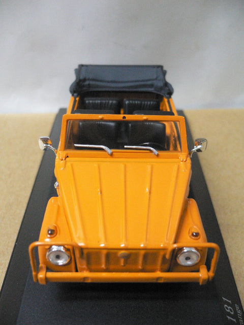 MINICHAMPS 1/43 VW 181 Kuebelwagen 1969-79 ORANGE (430 050030) (03665) (PIU112)