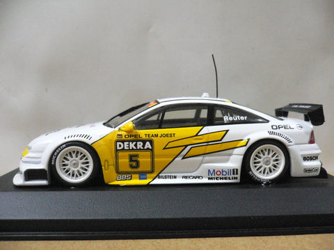 MINICHAMPS 1/43 OPEL CALIBRA V6 4X4 DTM 1994 JOEST RACING M.REUTER #5 (430 944105) (01040) (381551169062)