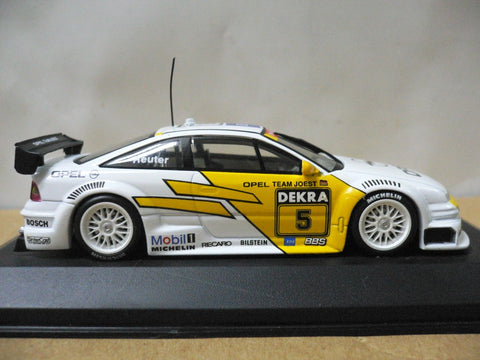 MINICHAMPS 1/43 OPEL CALIBRA V6 4X4 DTM 1994 JOEST RACING M.REUTER #5 (430 944105) (01040) (381551169062)