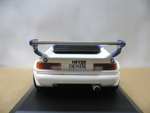 MINICHAMPS 1/43 BMW M1 DENIM H.HEYER #81 (430 802581) (01812) (WKG)