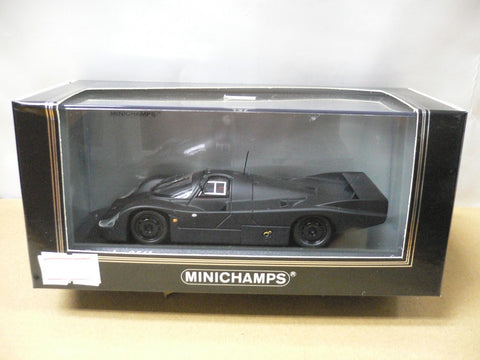MINICHAMPS KYOSHO 1/43 PORSCHE 956L HOMOLOGATION IN BLACK (422 826593) (08059) (PIU104)