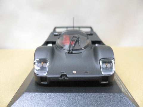MINICHAMPS KYOSHO 1/43 PORSCHE 956L HOMOLOGATION IN BLACK (422 826593) (08059) (PIU104)