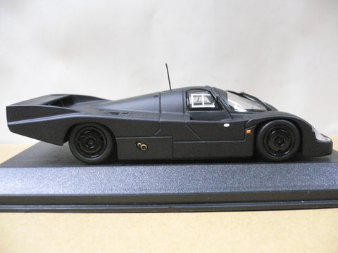 MINICHAMPS KYOSHO 1/43 PORSCHE 956L HOMOLOGATION IN BLACK (422 826593) (08059) (PIU104)