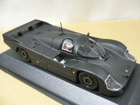 MINICHAMPS KYOSHO 1/43 PORSCHE 956L HOMOLOGATION IN BLACK (422 826593) (08059) (PIU104)