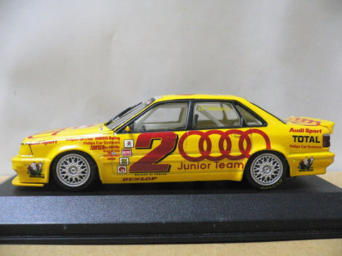 MINICHAMPS 1/43 AUDI V8 QUATTRO EVO BELGIAN PROCAR 1993 HEMROULLE #2 (MIN 931121) (00292) (WKG)