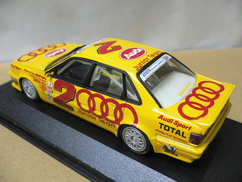 MINICHAMPS 1/43 AUDI V8 QUATTRO EVO BELGIAN PROCAR 1993 HEMROULLE #2 (MIN 931121) (00292) (WKG)