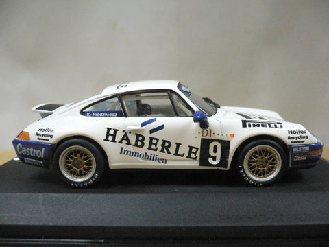 MINICHAMPS 1/43 PORSCHE 993 ADAC GT CUP 1994 K.NIEDZWIEDZ #9 (430 946109) (01065) (WKG)