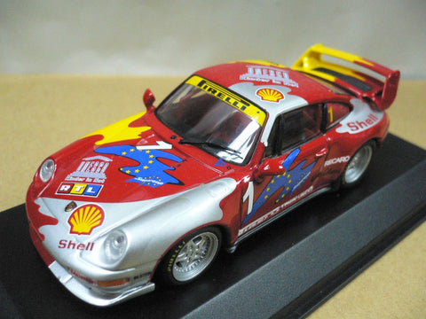 MINICHAMPS 1/43 PORSCHE 911 PORSCHE SUPER CUP 1995 VIP CAR #1 (430 956501) (01847) (WKG)