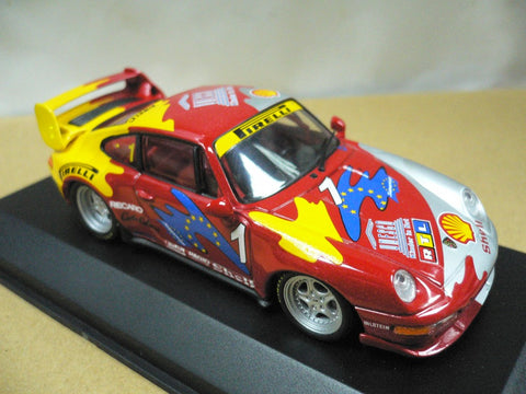 MINICHAMPS 1/43 PORSCHE 911 PORSCHE SUPER CUP 1995 VIP CAR #1 (430 956501) (01847) (WKG)
