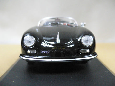 MINICHAMPS 1/43 PORSCHE 356 A SPEEDSTER 1956 BLACK (430 065530) (02133) (WKG)