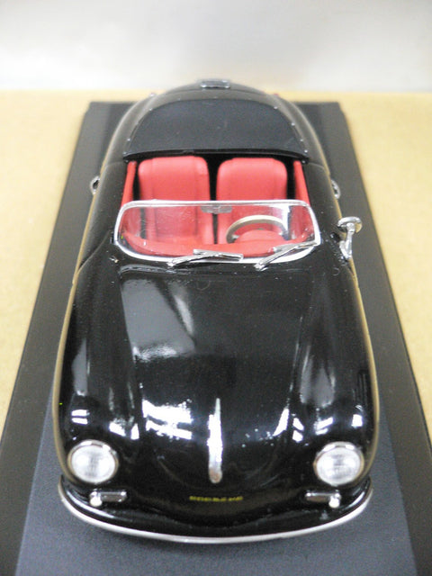 MINICHAMPS 1/43 PORSCHE 356 A SPEEDSTER 1956 BLACK (430 065530) (02133) (WKG)