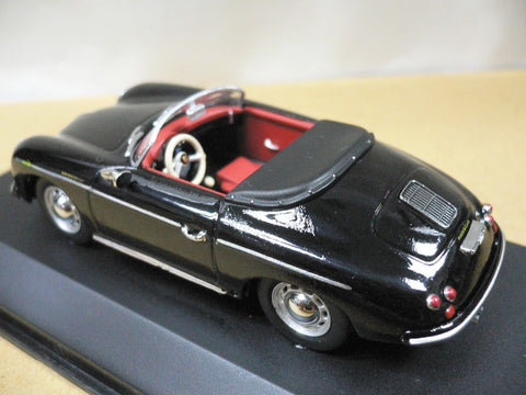 MINICHAMPS 1/43 PORSCHE 356 A SPEEDSTER 1956 BLACK (430 065530) (02133) (WKG)