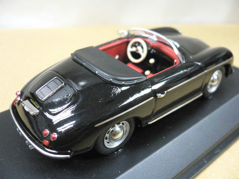MINICHAMPS 1/43 PORSCHE 356 A SPEEDSTER 1956 BLACK (430 065530) (02133) (WKG)