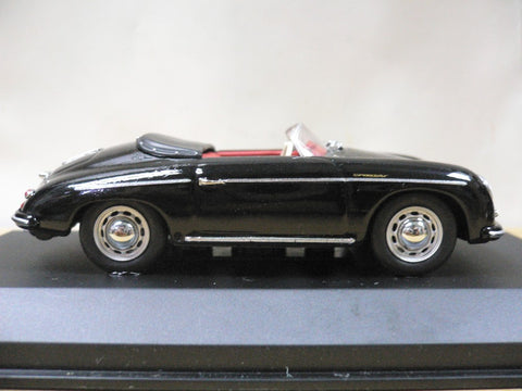 MINICHAMPS 1/43 PORSCHE 356 A SPEEDSTER 1956 BLACK (430 065530) (02133) (WKG)