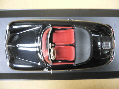MINICHAMPS 1/43 PORSCHE 356 A SPEEDSTER 1956 BLACK (430 065530) (02133) (WKG)