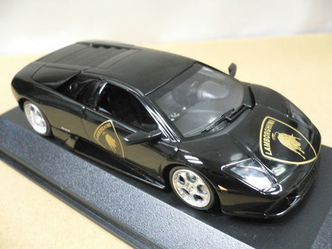 MINICHAMPS KYOSHO 1/43 LAMBORGHINI MURCIELAGO 2004 BLACK (403 103523) (07743) (PIU131)