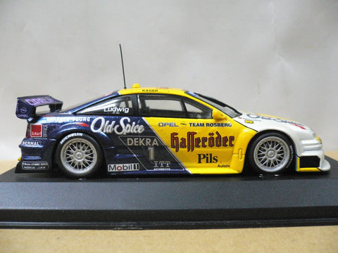 MINICHAMPS 1/43 OPEL CALIBRA DTM TEAM ROSBERG PRESENTATION 1995 K.LUDWIG (430 954191) (01210)