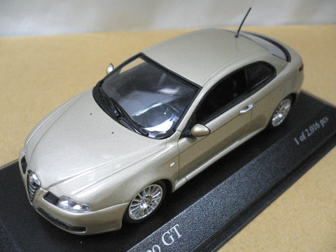 MINICHAMPS 1/43 ALFA ROMEO GT 2003 CHAMPAGNE METALLIC (400 120325) (06117) (PIU50)