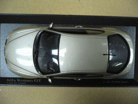 MINICHAMPS 1/43 ALFA ROMEO GT 2003 CHAMPAGNE METALLIC (400 120325) (06117) (PIU50)