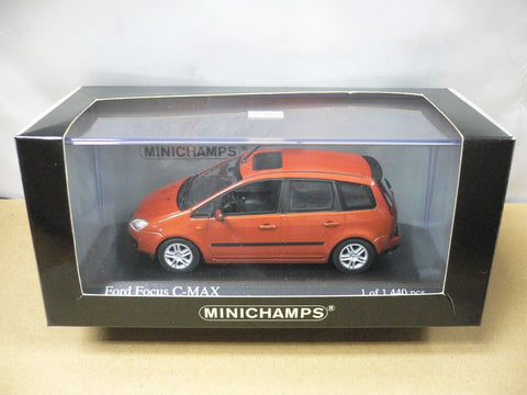 MINICHAMPS 1/43 FORD FOCUS C-MAX 2003 ORANGE METALLIC (400 083000) (05238) (PIU150)