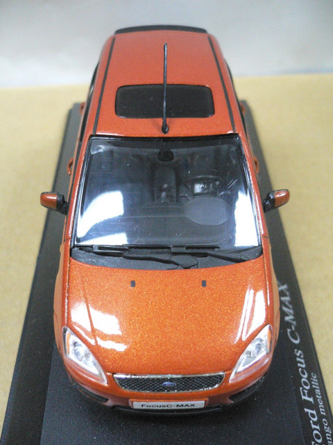 MINICHAMPS 1/43 FORD FOCUS C-MAX 2003 ORANGE METALLIC (400 083000) (05238) (PIU150)