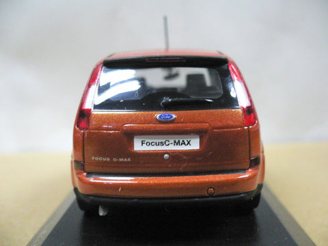 MINICHAMPS 1/43 FORD FOCUS C-MAX 2003 ORANGE METALLIC (400 083000) (05238) (PIU150)