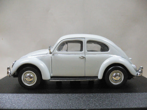 MINICHAMPS 1/43 VW KAFER OVALFENSTER 1953-1957 GRAU (430 052101) (00479) (BUY)