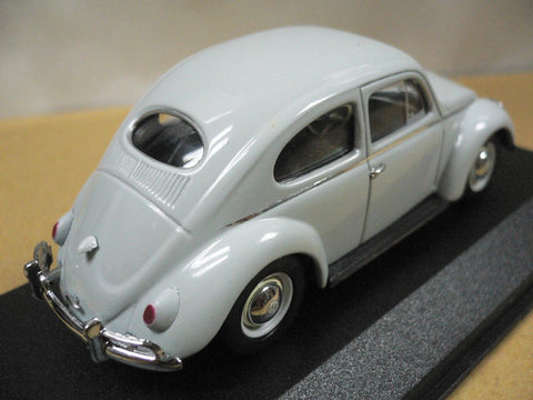 MINICHAMPS 1/43 VW KAFER OVALFENSTER 1953-1957 GRAU (430 052101) (00479) (BUY)
