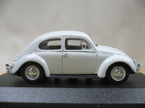 MINICHAMPS 1/43 VW KAFER OVALFENSTER 1953-1957 GRAU (430 052101) (00479) (BUY)