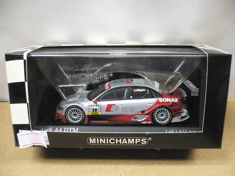 MINICHAMPS 1/43 AUDI A4 DTM 2005 AUDI SPORT TEAM JOEST F.STIPPER #19 (400 051419) (06582) (PIU120)