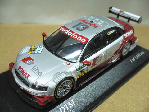 MINICHAMPS 1/43 AUDI A4 DTM 2005 AUDI SPORT TEAM JOEST F.STIPPER #19 (400 051419) (06582) (PIU120)