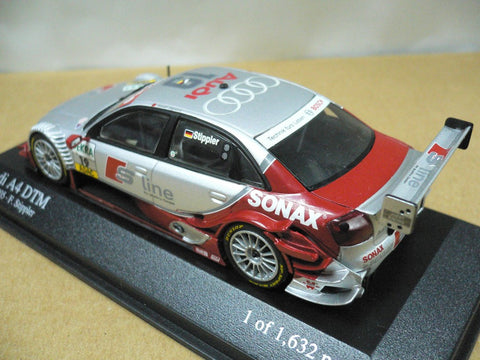 MINICHAMPS 1/43 AUDI A4 DTM 2005 AUDI SPORT TEAM JOEST F.STIPPER #19 (400 051419) (06582) (PIU120)