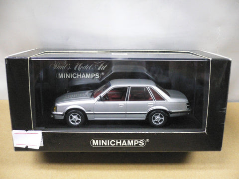 MINICHAMPS 1/43 OPEL SENATOR 1980 SILVER (400 045101) (06729) (PIU103)