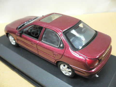 MINICHAMPS 1/43 FORD MONDEO 4 DOOR SALOON 1997 RED (430 086301) (02582) (PIU100)