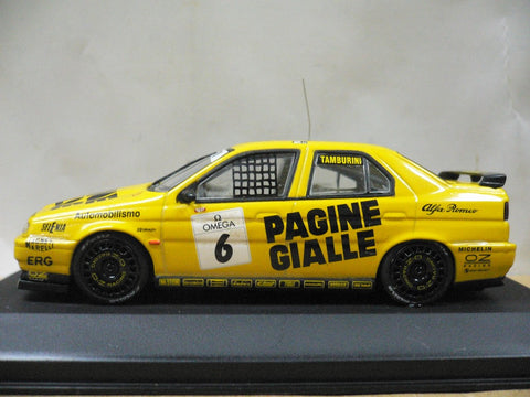 MINICHAMPS 1/43 ALFA ROMEO 1994 CLASS 2 ITALY A.TAMBURINI #6 (430 941206) (01419) (WKG)