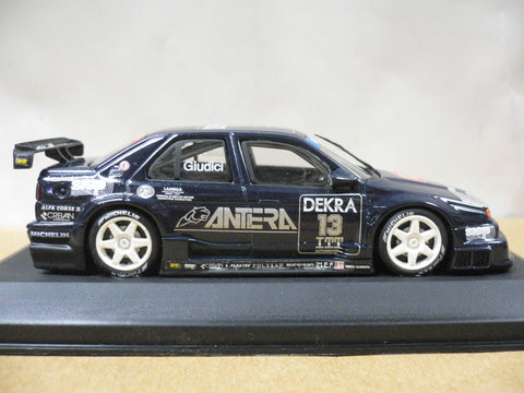 MINICHAMPS 1/43 ALFA ROMEO 155 V6 TI DTM 1995 G.GIUDICI #13 (430 950313) (01229) (WKG)