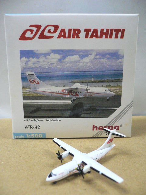 HERPA WINGS 1/500 AIR TAHITI ATR-42 F-OHJB  (511971) (PA0)
