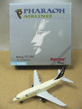 HERPA WINGS 1/500 PHARAOH AIRLINES BOEING 737-200 SU-PAM (512367) (PA0)