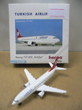 HERPA WINGS 1/500 TURKISH AIRLINES BOEING 737-400 ANTALYA TC-JDY (501316) (PA0)
